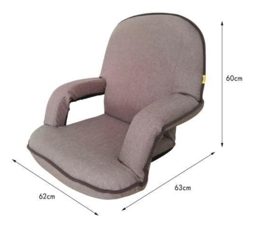 Kaki & Kaki Japanese Foldable Chair Black color 日式摺椅