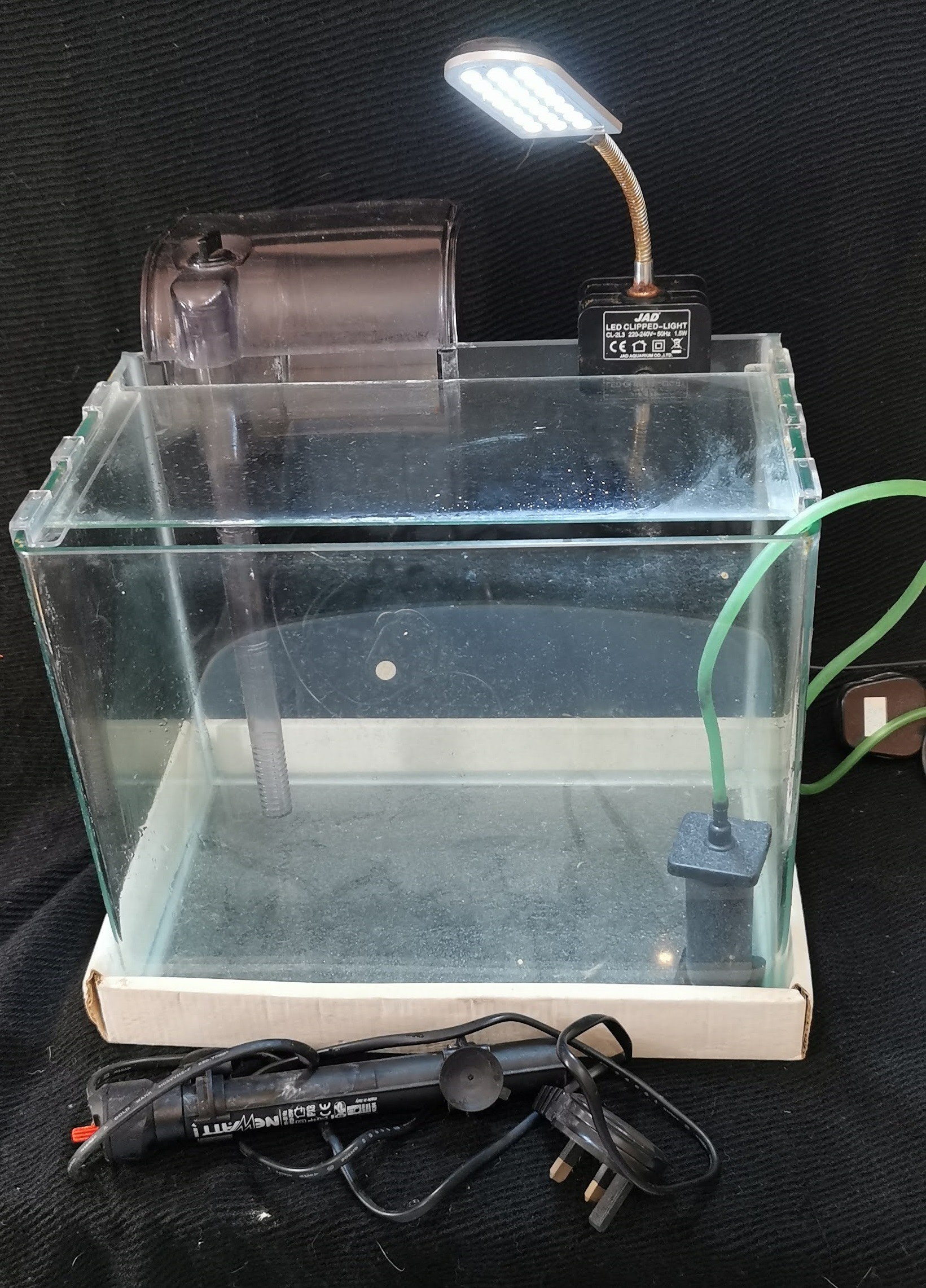 Fish glass tank 圓角玻璃魚缸 入門套裝