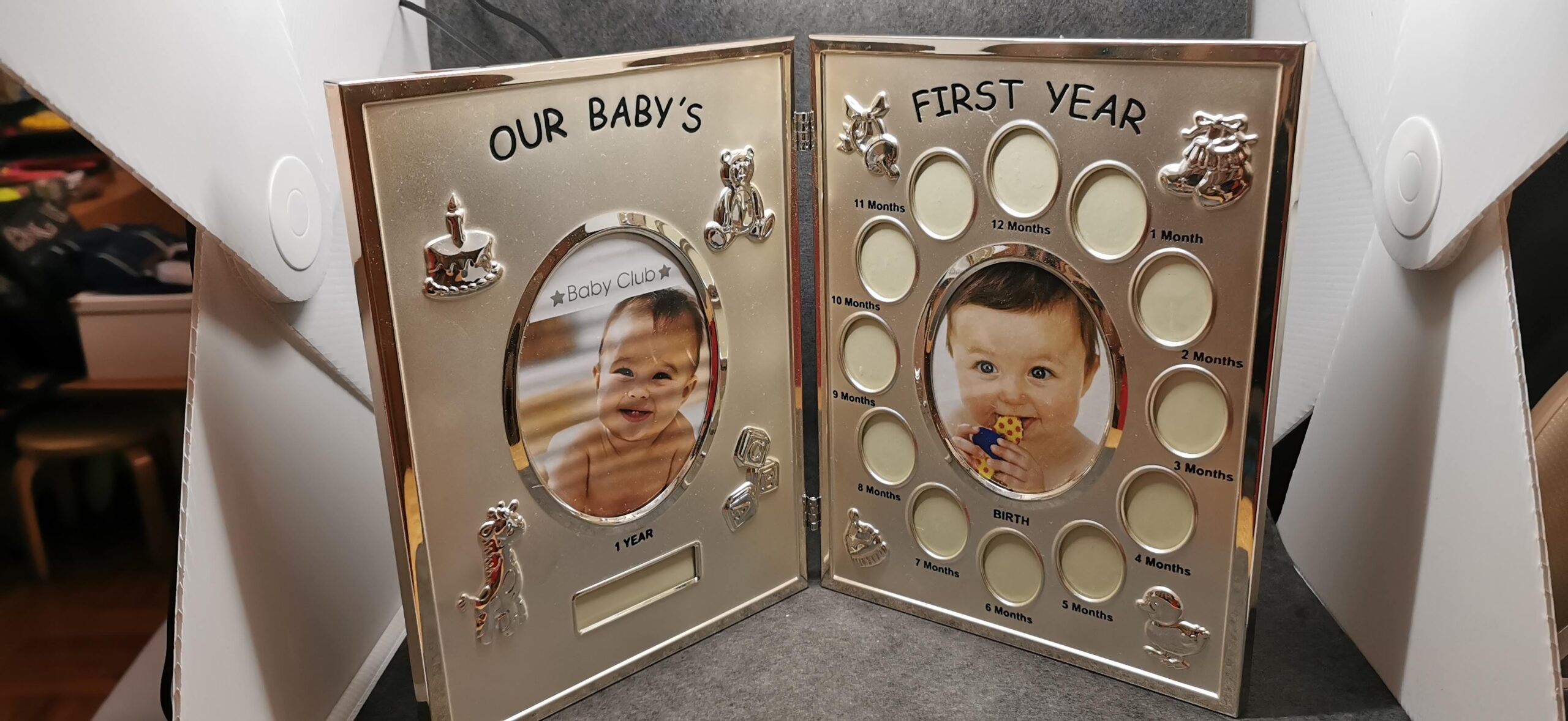Baby First Year photo frame 相架