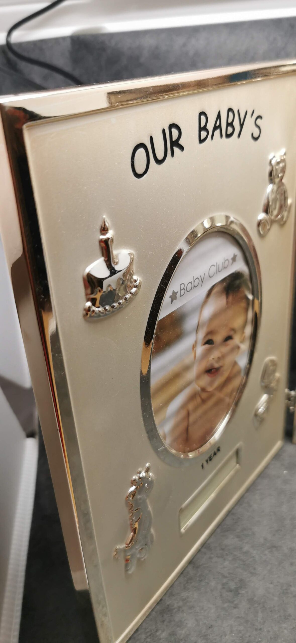 Baby First Year photo frame 相架