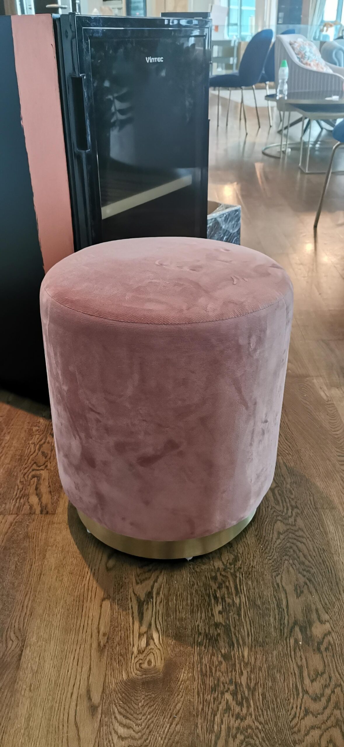 Pink stool