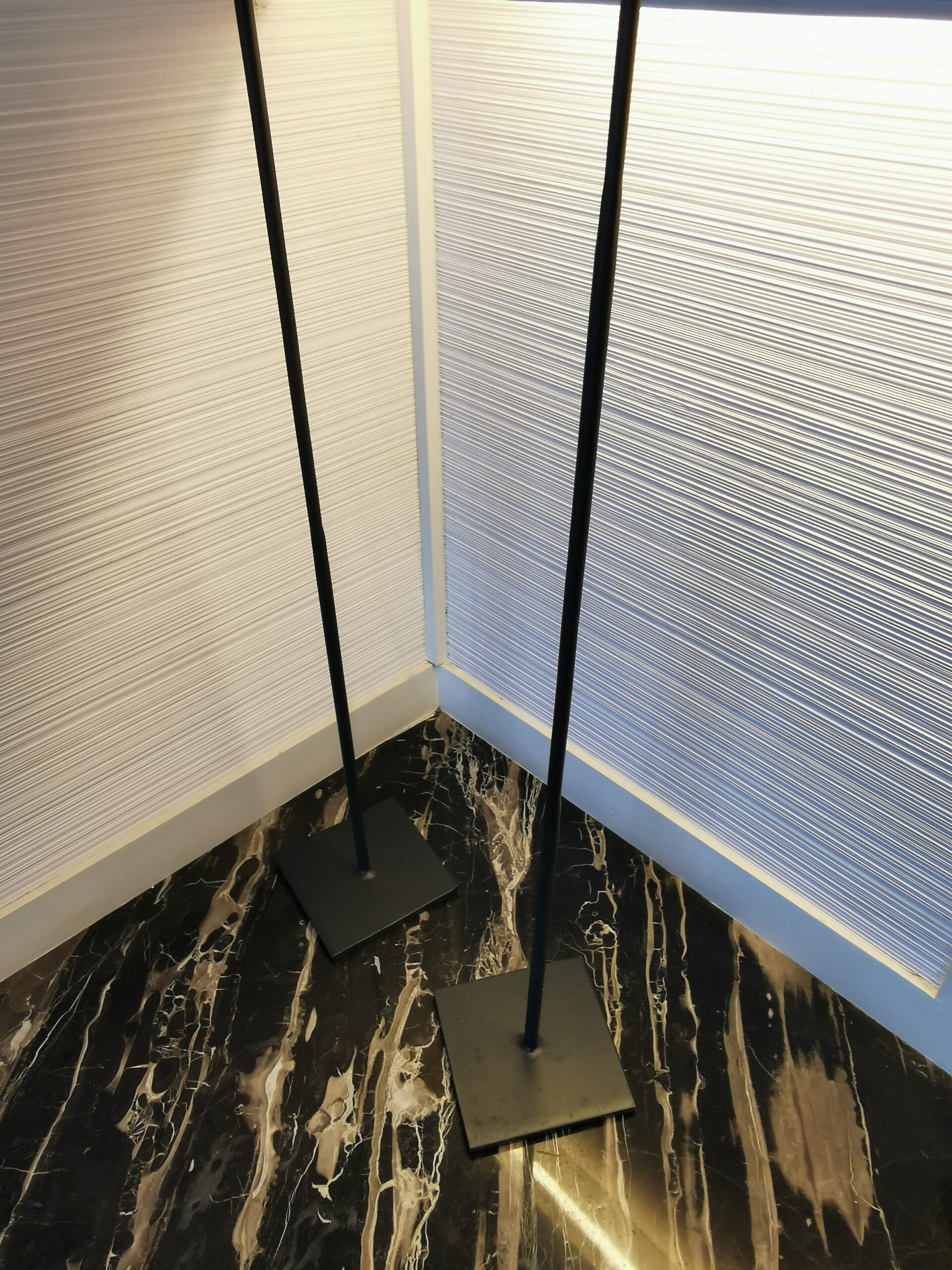 Pair of floor Art stand