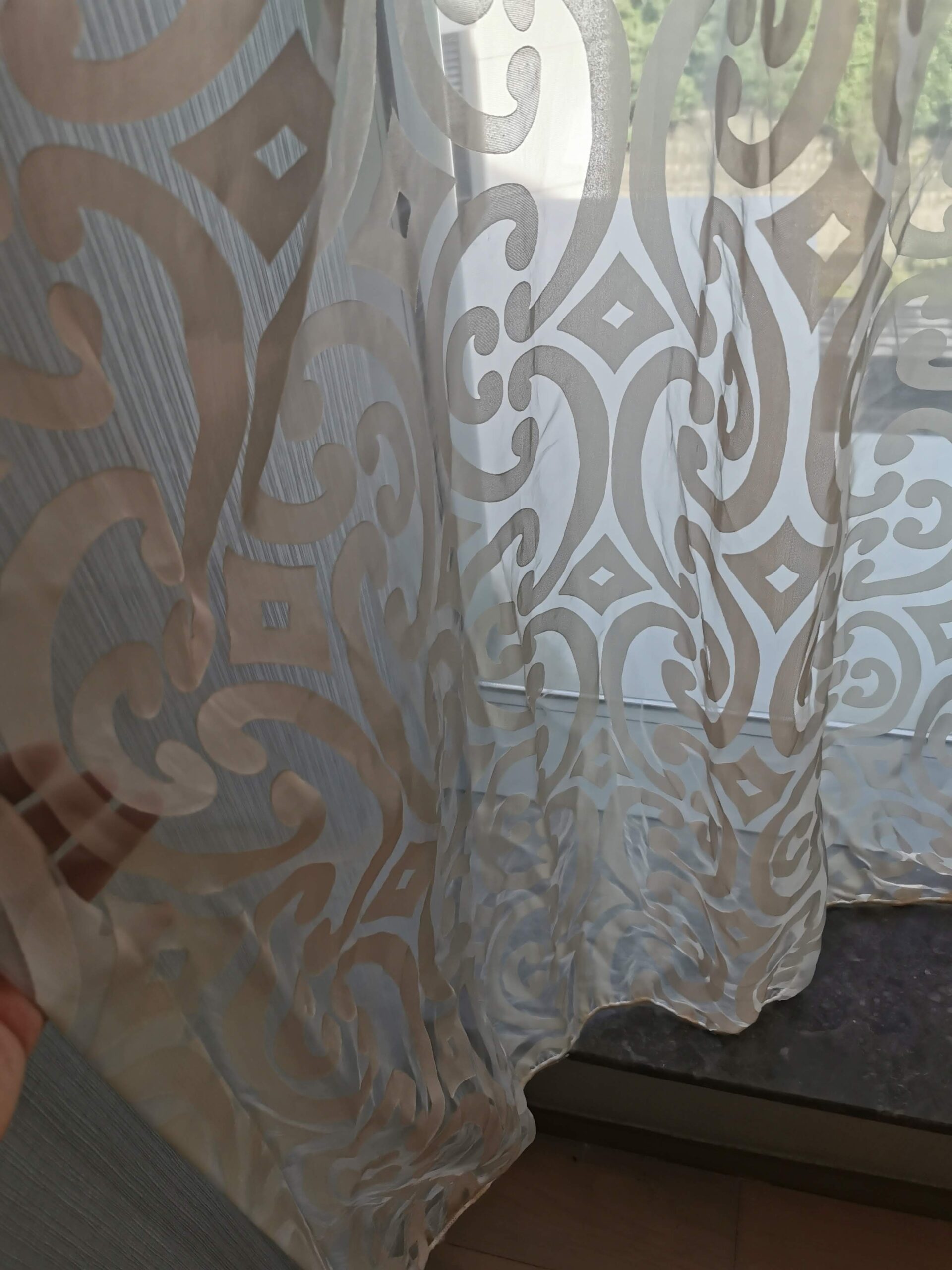 Velvet draped & sheer $300 pair