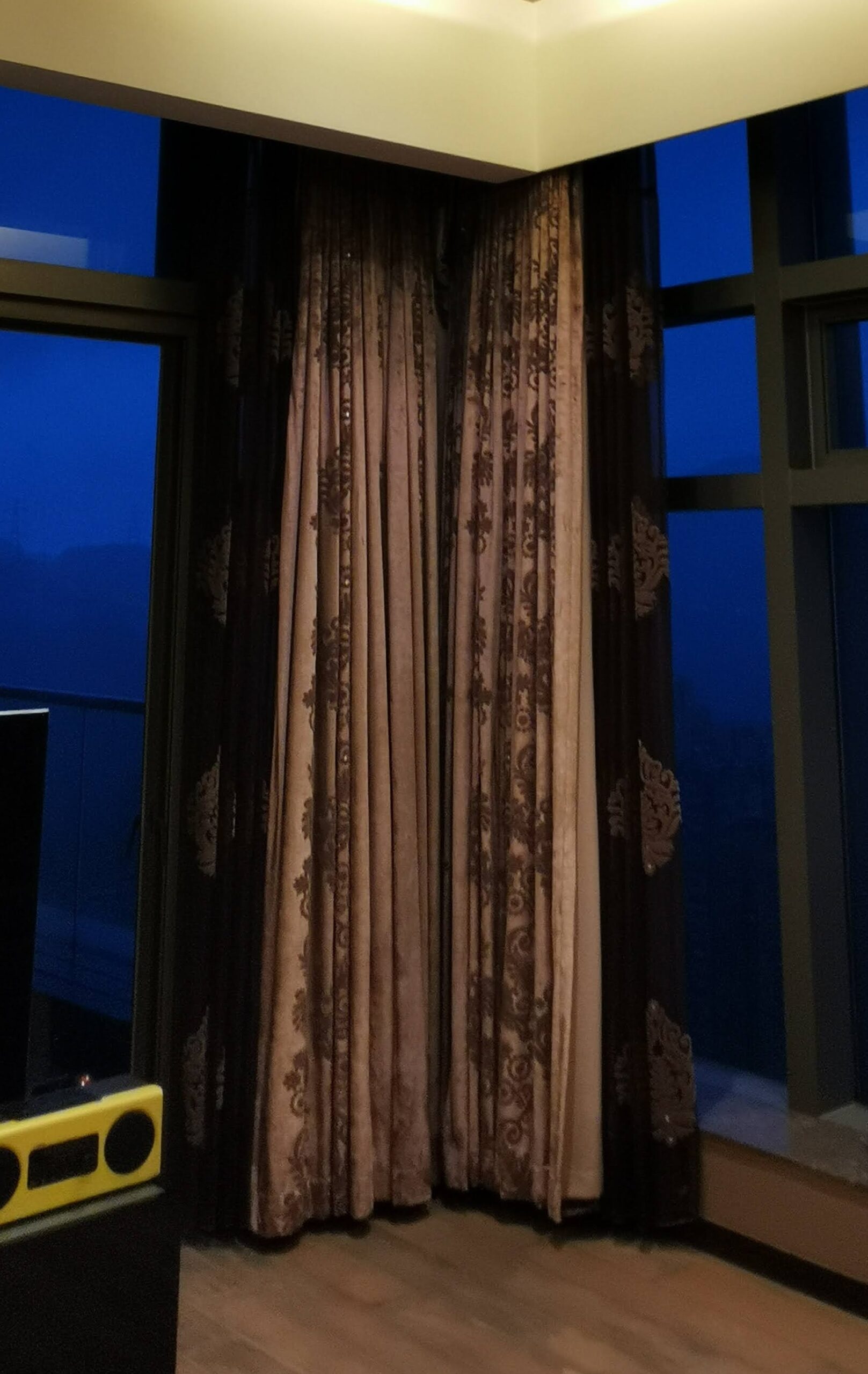 Velvet draped & sheer $300 pair