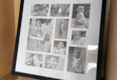 Multi Photo Black Frame